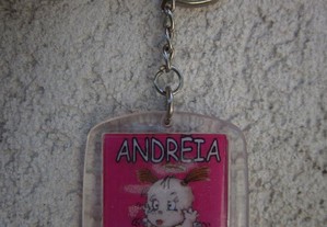 porta chave nome Andreia