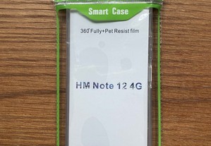 Capa de proteco completa 360 (capa frente e verso) para Xiaomi Redmi Note 12 4G