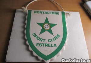 Galhardete Sport Clube Estrela Portalegre Of. Envio Ctt Normal Igual 2 Faces