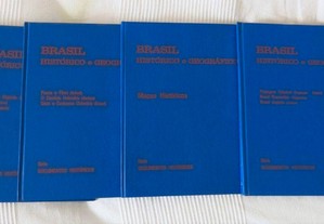 Brasil Histórico e Geográfico em 4 volumes