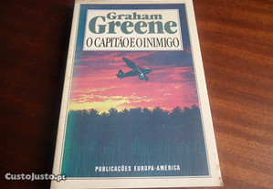 "O Capitão e o Inimigo" de Graham Greene - 1ª Edição de 1989