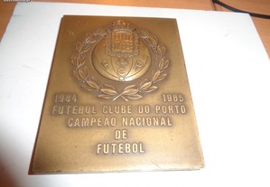 Medalha Futebol Clube do Porto Campeão 1984-85
