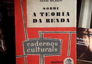 David Ricardo - Sobre a Teoria da Renda