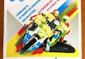 Autocolantes anos 70/80 eventos desportivos automo