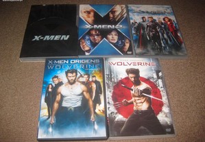 5 Filmes em DVD da Saga "X-Men"