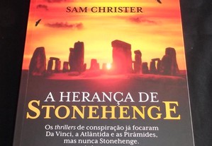 Livro Herança de Stonehenge Sam Christer Thriller