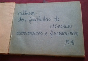Álbum Finalistas de Ciências Económicas e Financeiras 1938