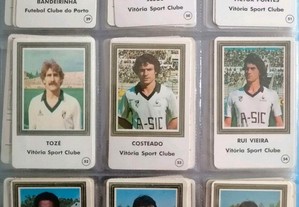 Calendários de jogadores de futebol da época 1987 /88 com edição da Cromogal    0,85