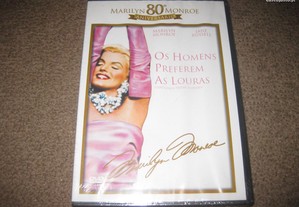 DVD "Os Homens Preferem as Loiras" com Marilyn Monroe/Selado!