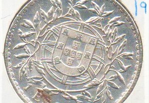 1 Escudo 1916 - soberba prata - rara