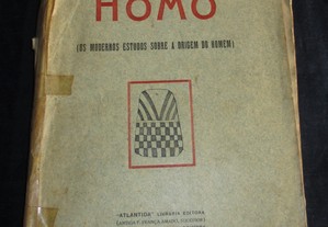 Livro Homo Os Modernos Estudos sobre a Origem do Homem