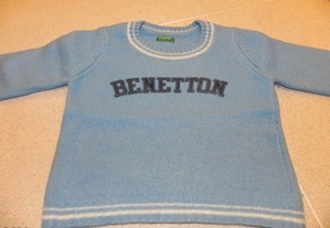 camisola em malha da Benetton