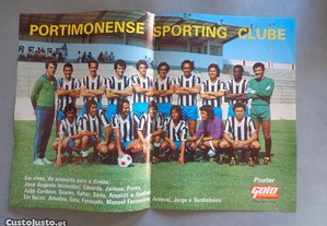Poster da Revista Golo - Portimonense Sporting Clu