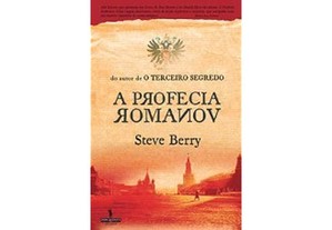 Como NOVO - A Profecia Romanov de Steve Berry LIVRO GRANDE