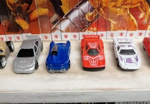 6 carros miniatura