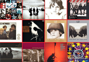 U2 - 12 CDs + 2 DVDs - Como Novos