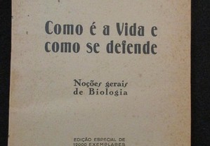 Como é a Vida e como se defende - M. Ferreira de Mira (1937)