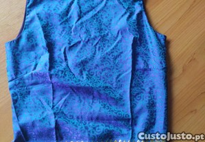 Blusa manga cavada