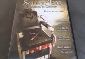 DVD Sweeny Todd - Barbeiro Filme com Ray Winstone Versão britânica