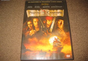DVD "Piratas das Caraíbas: A Maldição do Pérola Negra" com Johnny Depp