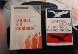 Obras de Denis de Rougement e Mário Braga