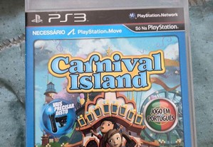 Carnival island PS3 como novo