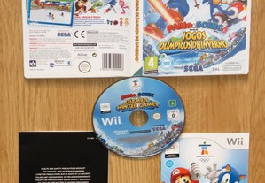 Nintendo Wii e Wii U: Mario Sonic Olimpics Winter