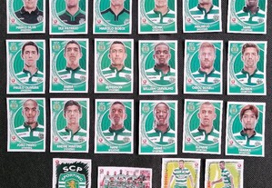 22 cromos da equipa do Sporting Clube Portugal da época 2014 /15