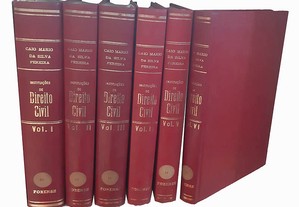 Instituições de Direito Civil (6 volumes) - Caio Mario da Silva Pereira
