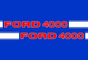 Kit autocolantes Ford 4000