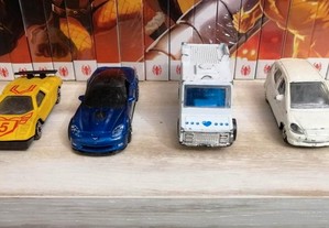 4 carros miniatura - razoavel estado