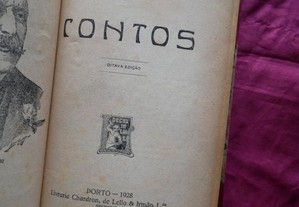 Contos de Eça de Queiroz. Porto Livraria Chardron 1928.