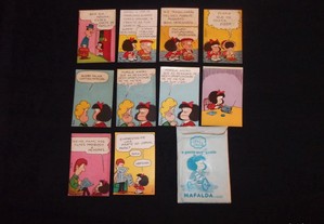 Cromo número 20 Caderneta Mafalda Dan Cake anos 80