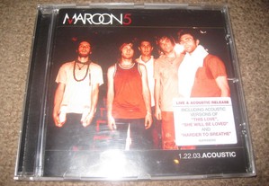 CD dos Maroon 5 "1.22.03.Acoustic" Portes Grátis!