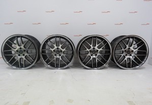 Jantes SAS ADV8 20 x 8,5 et 35 + 10 et 38 5x112 Black / Polished Mercedes / Audi