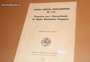 Política agrícola sócio-estrutural da CEE-1981