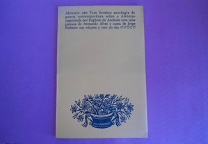 Antologia de poesia contemporânea sobre o Alentejo por Eugénio de Andrade