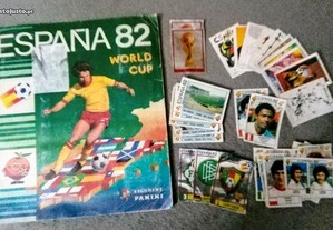Cromos Mundial Futebol España 82 Panini