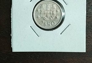 Moeda de 2,50 escudos de 1966