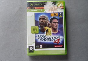 Jogo XBOX - Pro Evolution Soccer 4