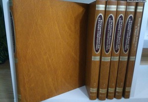 Enciclopédia Salvat dos Grandes Compositores (5 vols.) + Instrumentos, intérpretes e orquestras -