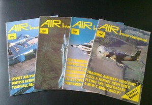 Revistas aviação Air International 1981