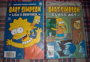 Revistas Simpsons - Bart Simpson originais em inglês