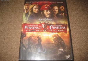 DVD "Piratas das Caraíbas: Nos Confins do Mundo" com Johnny Depp