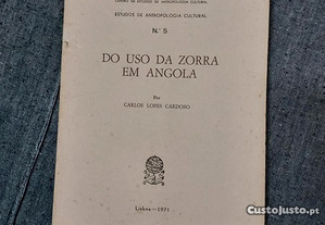 Carlos Lopes Cardoso-Do Uso da Zorra em Angola-1971