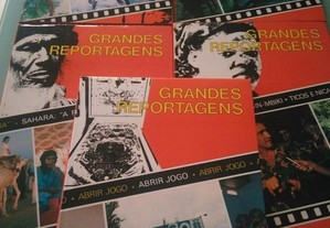 Grandes Reportagens - 3 volumes