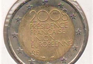 França - 2Eur 2008 - Presidência da UE - soberba