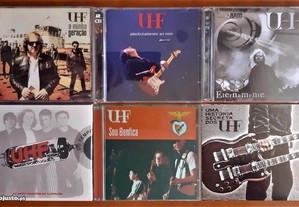 UHF - 6 CDs - Raros - Muito Bom Estado
