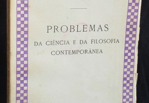 Livro Problemas da Ciência e da Filosofia Contemporânea
