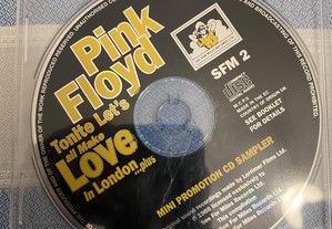 CD raríssimo dos Pink Floyd Tonite Let's All Make Love in London